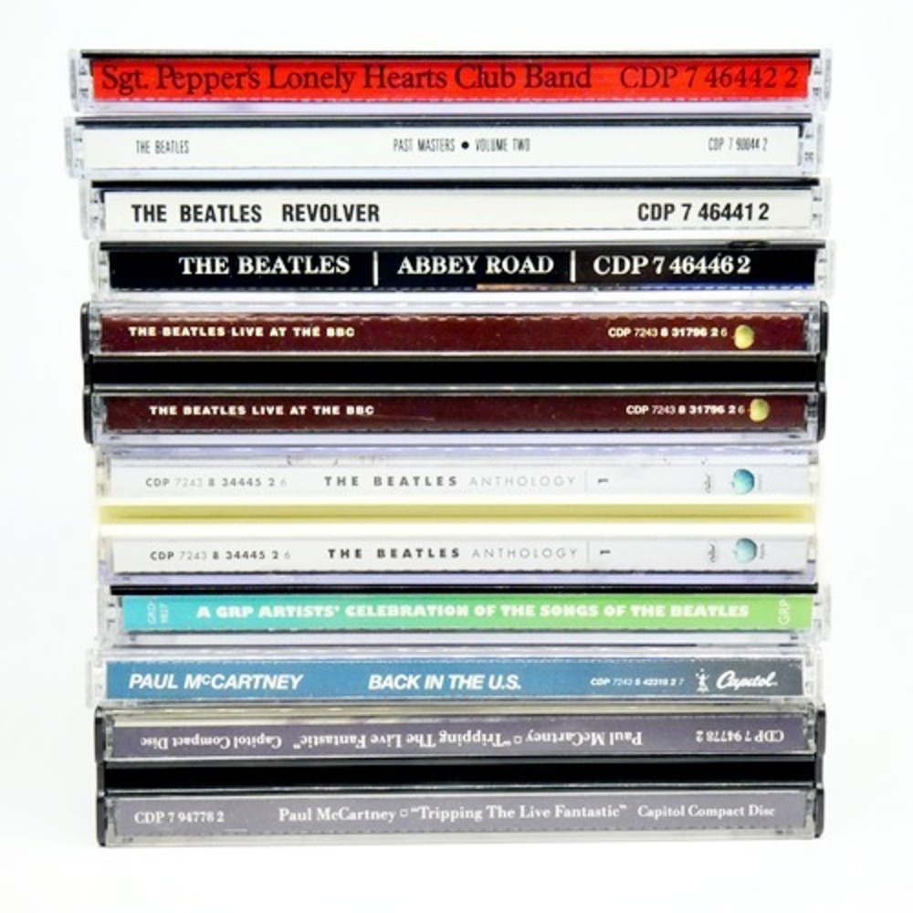 Beatles / Paul McCartney 9 CD Lot 13 Discs Sgt Peppers Past Masters 2 Revolver A